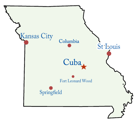 missouri-map Missouri Map
